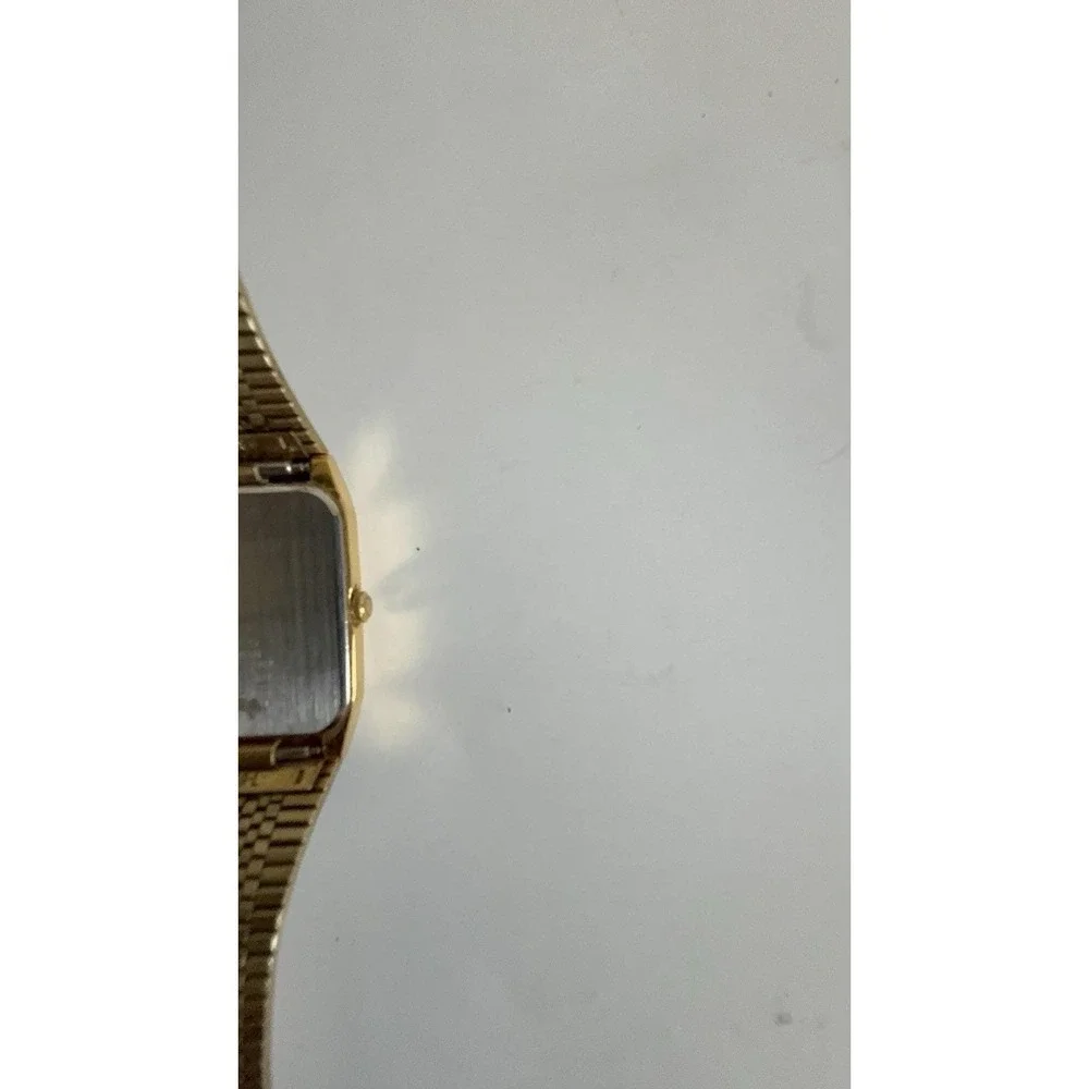 Seiko 5Y95-5128 CK Vintage Quartz Watch Gold Tone Japan Untested Parts Repair